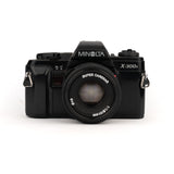 Minolta XE + MC Rokkor x50 mm f/1,7