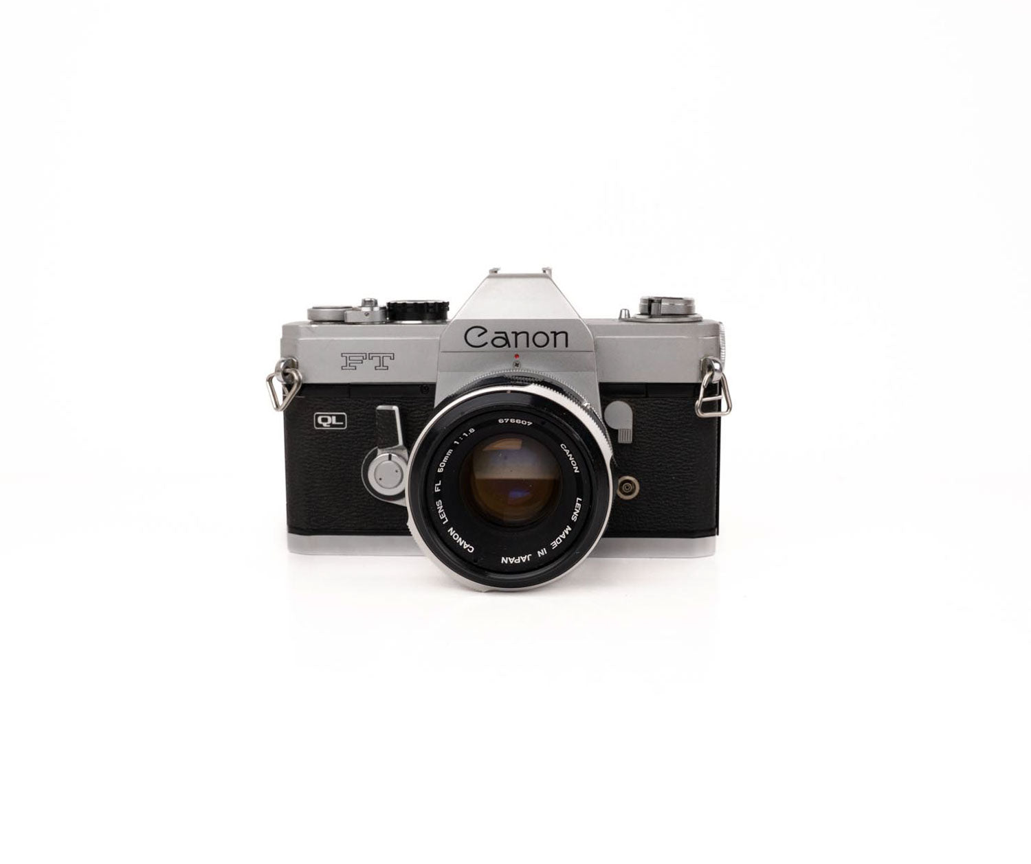 フィルムカメラ Meter Works Canon FT QL FL 50mm f/1.8 Canon FT QL 35mm Film Camera With 50mm f/1.8 Lens - Black or