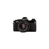 Canon Av-1 + 50mm F1.8 s.c.