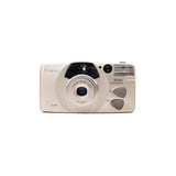 Canon Prima Zoom 85N point&shoot camera — front view, available at LX-FILM